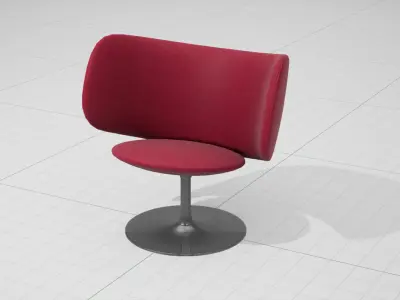 PlusHalle Stella Chair UE4 Low-poly 3D model