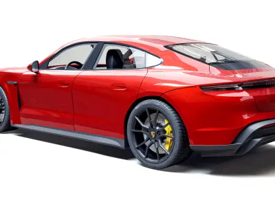 Porsche Taycan GTS 2022 3D model