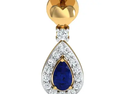 Diamond Locket Set 3D print model 9