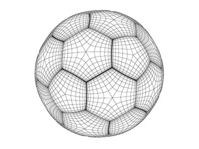 Soccer Ball 01 3D model