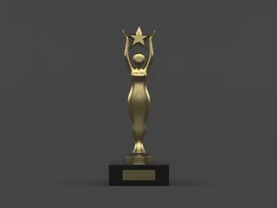 Trophy Cups 3D model