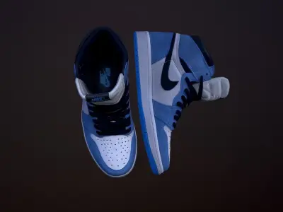 Air Jordan  Low-poly 3D model