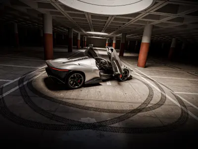 Parking Studio Low-poly 3D model