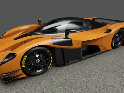 Adamastor Furia Low-poly 3D model