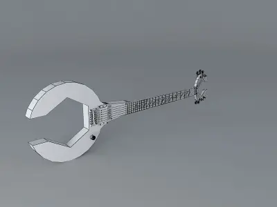 Snap On Wrench guitar Free 3D model
