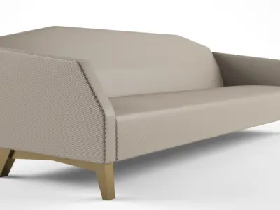 Holly Hunt Vector sofa 3D model