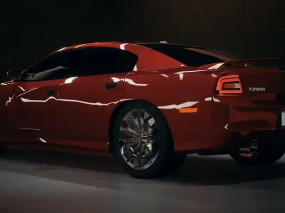 Fiat tureno force sport 2018 Low-poly 3D model