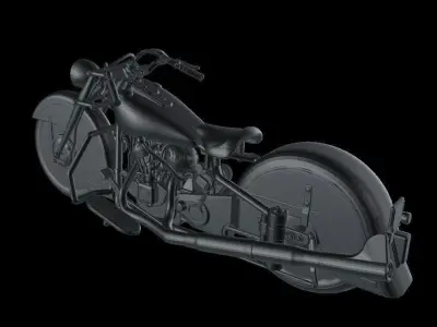CUSTOM BIKE MODEL 1 3D print model