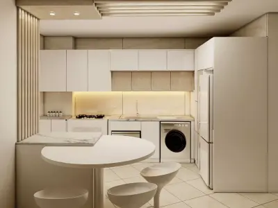 modern kitchen  3D model