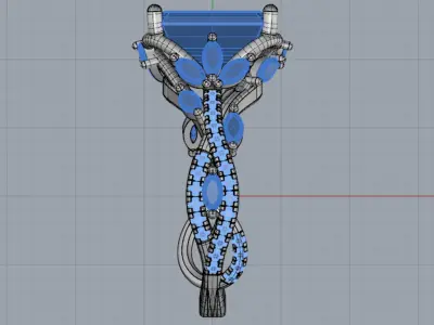 Ring Garden 3D print model