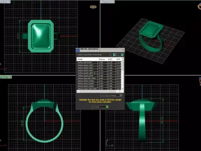  Minimalist Turkish Ring 3D print model