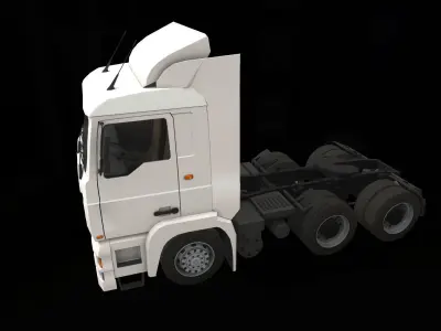 Truck 2 Low-poly 3D model