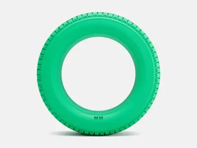 15x7 BFGoodrich Radial TA Tire 225 60 R15 3D print model