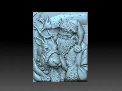 Santa Claus 3D print model