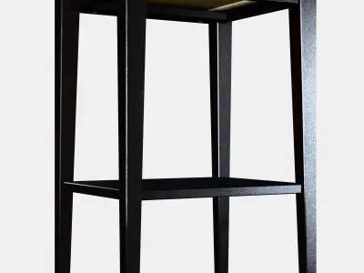 HEMNES Bedside table 2 Low-poly 3D model