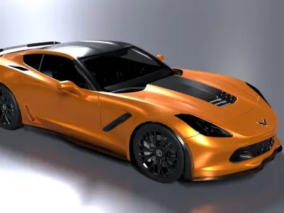 Chevrolet Corvette C7 3D model