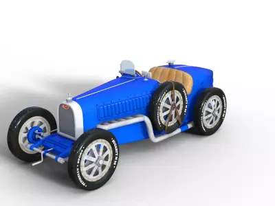 race car 3D model buy