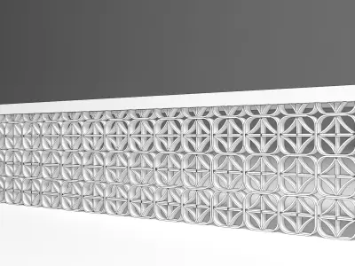 Bar with Jali 3D model