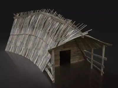 Free for awesome people Free low-poly 3D model