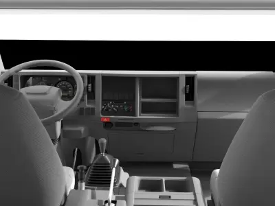 ISUZU DECA-GXZ360 INTERIOR 3D model
