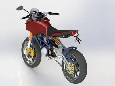 MotorCycle J11 3D model