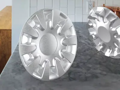 Car Wheel-Rim Cover 3D model