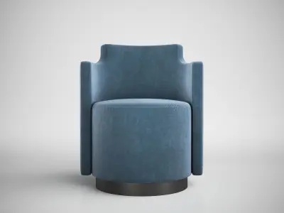 Roc Tub Chair By Adam Court OKHA 3D model