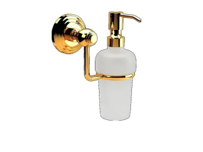 Ottoman Saffron Liquid Soap Dish 3D model