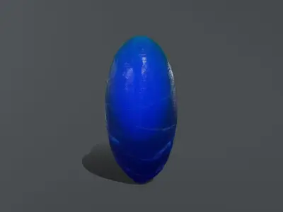 Broken Heart 2 Low-poly 3D model