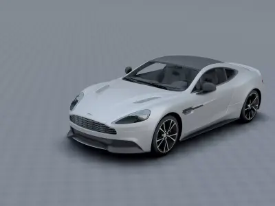 Aston Martin Vanquish 3D model