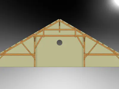 3d Printer Ready - SILVER MINING FACTORY IN ATTICA  3D print model