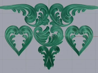 Filigran 5 3D print model