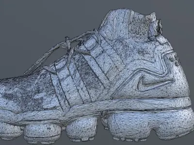 NIKE AIR VAPORMAX UTILITY SHOES PBR Low-poly 3D model