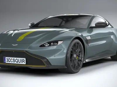 Aston Martin Vantage AMR 2020 3D model