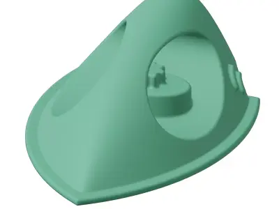 Plastic Premium Iron Box Toy 3D model