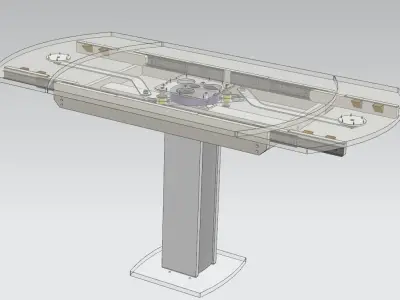 moon table 3D model