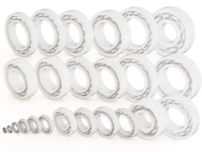 Bearings vol 01 3D model