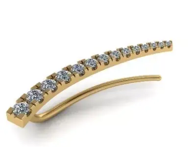 579 Ear decoration 3D print model