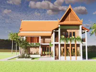    Vocation House  3D model