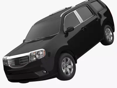 SUV 1 honda pilot 3D model