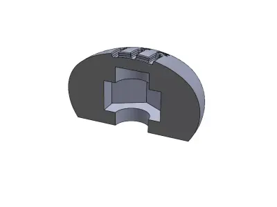 Handles for gear shift and transfer case lever for LuAZ-969 3D print model