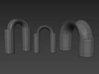 Bridge Vase 3D model