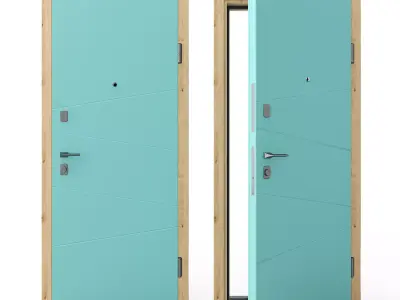 Meana Door 3D model