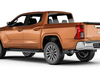 Mitsubishi L200 Triton 2024 3D model