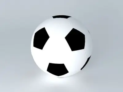 Football ball Free 3D model