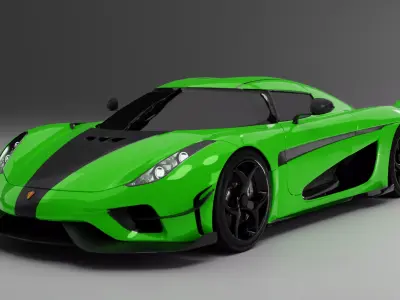 Koenigsegg Regera 3D model
