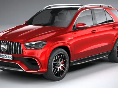 Mercedes-Benz GLE 63 AMG 2024 3D model