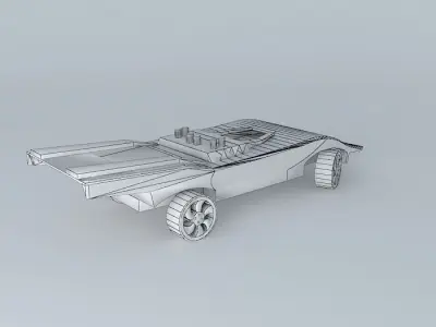 Toy car Free 3D model