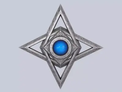 Pendant Low-poly 3D model get