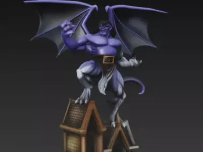 Gargoyles - Goliath 3D print model